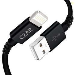 CZARTECH USB Data Sync & Charging Cable Compatible with iPhone, iPad A
