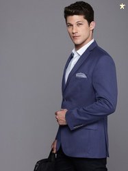 Theme Men Solid Slim Fit Blazer