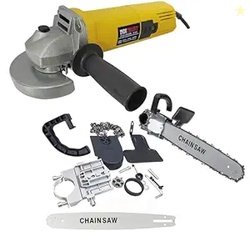 Inditrust Metal 2-in-1 801 Professional Angle Grinder (Yellow) with 11