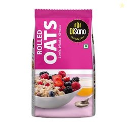 DiSano Rolled Oats (Jumbo) 1kg, High Fibre Breakfast, Wholegrain, For