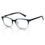 LENSKART BLU | Zero Power Bluecut & Antiglare Computer Eyeglasses For Eye Protection And Strain | Full Rim Round | Men & Women | Medium | LB E14060
