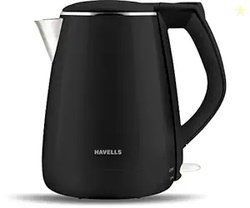 Havells Aqua Plus Electric Kettle 1.2 Litre, 1250 Watt | 304 Stainless