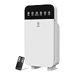 pTron EaseMate Air Purifier H1 for Home & Office, 4-Stage Filtration, HEPA 13 Filter, Activated Carbon, Removes 99.97% Pollutants, Allergens, Pet Danger, Smoke, Dust, Pollens, Long Filter Life (White)
