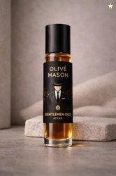 Olive Maison Gentlemen Oud Attar 6ml Roll On | Long Lasting Alcohol-Fr