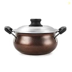 Cello Non Stick Induction Compatible Gravy/Biryani Handi with Stainles
