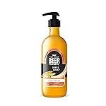 Park Avenue Beer shampoo for Shiny & Bouncy Hair (650ml) | Paraben Free | For Dull & Lifeless Hair | Crafted with Natural Beer