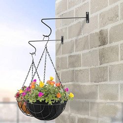 TrustBasket Angus Wall Bracket for Hanging Planter (Pack of 5) Wall Sh
