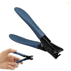 MAYCREATE Thick Nail Clipper, Toenail Clipper with Long Handle Stainle