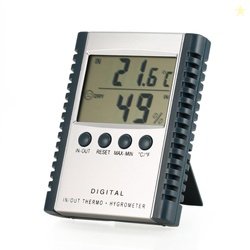 Dayanidhi Digital Weather Thermometer | Indoor & Outdoor Humidity Cloc