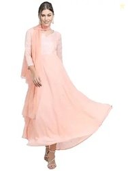 Vishudh Women's Dress & Dupatta Set | Ready-to-Wear Indian Outfit for