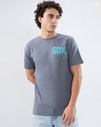 SUPERDRY Super Blue Ice Regular Fit T-Shirt