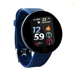 Bouncefit M I D18 Round Fitness Band Smart Watch for Men, Women, Boys,