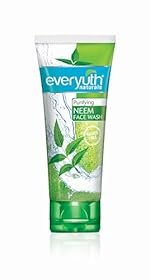 Everyuth Naturals Purifying Neem Face Wash|Antibacterial Neem & Tea Tree Oil|Hydrated, Clear & Healthy Skin|Paraben free|100% Soap Free|Oily, Dry, Normal, Combination & Sensitive Skin -150 g