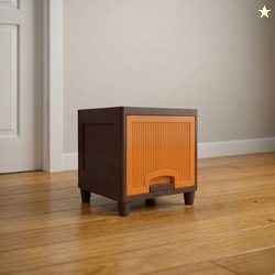 MAXTID 5 Layer Blue Clothes Organizer for Bedroom Wardrobe Plasti...mo