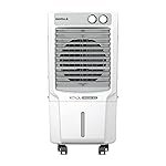 Havells KoolFresh 43 L Personal Air Cooler for Room|Powerful Air-Delivery|Dual Flow Technology|Fan & 3 Side Bacteria Shield Honeycomb Pads|Ice Chamber|Fully Collapsible Louvers|Front Wheel with Brakes