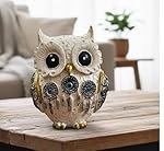 Evil Eye Owl Statue for Good Luck l Feng Shui & Vastu II Evil Eye II Showpiece for Home Decor