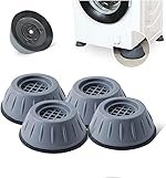 Anti Vibration Pads for Washing Machine Washing Machine Feet Pads Shock Absorber Noise Cancelling Washer Support, Washing Machine Anti Vibration Pad (Pack of 4)