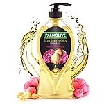 Palmolive Luminous Oil Invigorating Body Wash, 750ml Pump Bottle, 100% Natural Macadamia Oil & Peony Extracts For Everyday Freshness & Radiant Skin, PH Balanced Bodywash, Free Of Parabens And Silicones