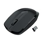 ZEBRONICS Wireless Mouse, 2.4GHz, 3200 DPI, 3 Buttons, Comfortable & Ergonomic, USB Nano Receiver, Power-Saving Mode, Works on Most Surfaces, for Mac | Laptop | Computer (Freego, Black)