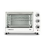 Bajaj 1603 16 Liters Oven Toast Grill (OTG) | 1200 Watt | Cool Touch Handles | Grill, Bake & Roast | Heat Resistant | Tempered Glass