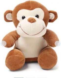 Babique Sitting Monkey Plush Soft Toy Cute Kids Animal Home Decor Boys
