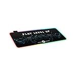 Circle Rapid X1 RGB Gaming Mousepad â Large 80x30cm Extended Mousepad | 7 LED Modes, Non-Slip Rubber Base, Waterproof, 4mm Thick