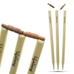 Lifelong Cricket Stumps Set | 2 Bails & Protective Cover | Standard Si