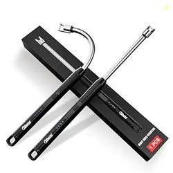 Crasts USB Plasma Rechargeable Electric Gas Lighter for Pooja Room, Ca