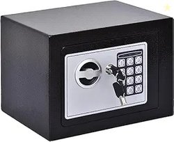 Heavy-Duty Electronic Digital Safe Box with Keypad Lock & Biometric Lo