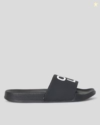 ONLY Women Typographic Print Slip-On Slides