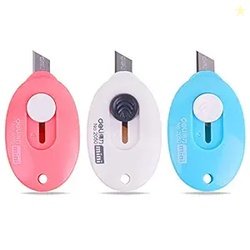Mini utility knife student paper cutter knife stationery knife stainle