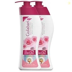 Dabur Gulabari Moisturizing Body Lotion  800 ml (Pack of 400ml x 2) |