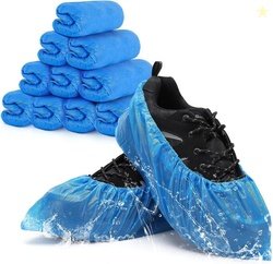DISHIVA Disposable Shoe Covers, Non-Slip, Waterproof, Durable Sho...mo