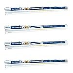 Philips Compact 4ft 20-watt LED Tubelight | 3 Colors in 1 LED Batten | Scene Switch Tubelight for Home & Decoration | Color: Tunable White, Pack of 4