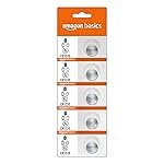 Amazon Basics CR-1220 Lithium Coin Cell Battery | 3V Voltage | Long-Lasting Power | Environmentally Friendly | High Capacity (Pack of 5)