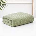 Cortina Towels for Bath (70 x 140 cm) â 380 GSM Microfiber Bath Towels, Ultra Soft, Highly Absorbent & Quick Dry for Gym, Beach & Bathroom Towels for Men, Women & Kids : Light Green