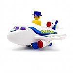 ToyBharat Push N Go Jet â Realistic Multicolour Travel Toy for Kids 1â6 Years, Safe, Durable & Fun