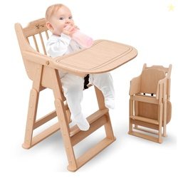 Lifelong Cuppy Premium Wooden High Chair & Baby Eating Food Chair for