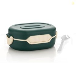 TRUBILLION Tasty Lunchbox, 2 Compartment Bento Lunch Box (900ml) with