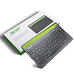 acer Swift Slim Multi-Device Wireless Rechargeable Keyboard with Cradle for Tablet and Phone | Dual Channel Switch | Compact, Quiet | Compatible with Win/Mac, Desktop, Tablet, Smartphone, Laptop