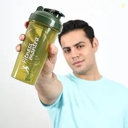 Fitness Mantra 700ml Classic Shaker Bottle for Men & Women [Capacity 7