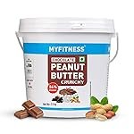 MYFITNESS Peanut Butter Chocolate Spread Crunchy 2.5kg | 23g Protein & 9g Fiber | Tasty & Healthy Nut Butter Spread for Breakfast & Snacks | Cholesterol Free | Zero Trans Fat | Crunchy Peanut Butter
