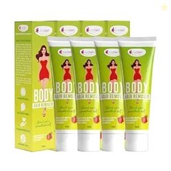 everteen Strawberry Hair Removal Cream for Women 4 x 50g, Suitable for
