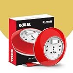 Goldmedal G-Dial 2 Pin Plug 5-Meter Extension Cord | Universal Socket & 2-Pin Sockets | Master Switch with Indicator | Ultra-Smooth Rotation | Extension Board for Home & Office |-Pack of 1