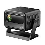 Boat CineHead E1 Smart Projector with Built-in Netflix & Prime Video, 150 ANSI Lumens, Native 720p with 1080p & 4K Support, Vertical Keystone, 3W Speaker, Adjustable Stand (Carbon Black)