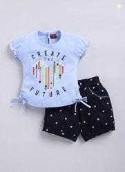 TINY BINY Girls Casual Top Shorts