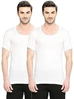VIP Men’s Bonus Premium 100% Combed Cotton Vest with Sleeves| Regular Fit Antibacterial and Odour Control Vest for Men | Combo Pack