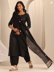 Gerua By Libas Notch Neck Straight Kurta Set