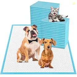 Bulubaky 6 Layers Leak-Proof Super Absorbent Puppy Pads Pee Pads for D