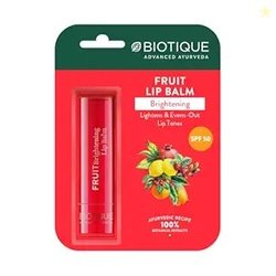 Biotique Fruit Whitening/Brightening Lip Balm | Hydrated and Nourishin